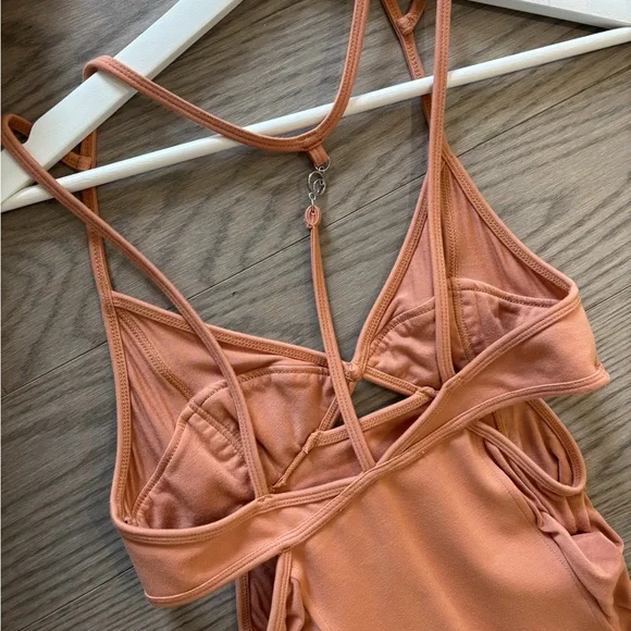 Remain Birger Christensen Peach bodysuit | us4 - Picture 4 of 5
